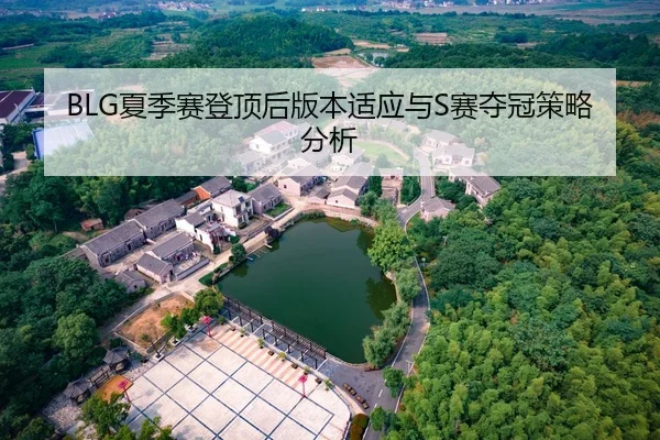 BLG夏季赛登顶后版本适应与S赛夺冠策略分析